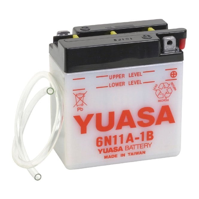 YUASA YUASA  6N11A-1B (DC) 6V Dry Charged Conventional Battery