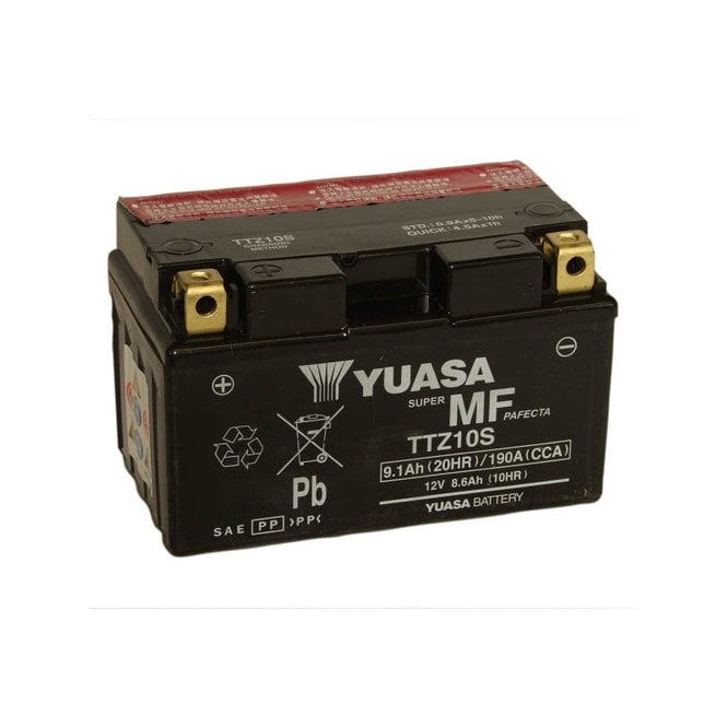 YUASA YUASA  TTZ10S (CP) 12V Combi-Pack MF VRLA Battery